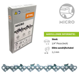 STIHL ZAAGKETTING MICRO 3 | 1/4″ P | 25-35 CM | 1,1 MM