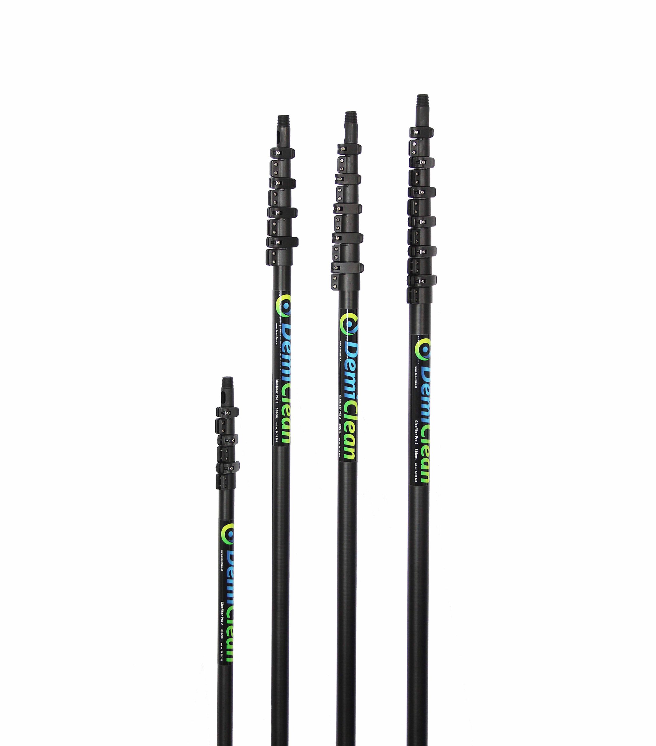 DEMICLEAN GLASFIBER PRO 2 TELESCOOPSTEEL