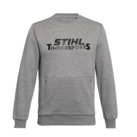 STIHL SWEAT SHIRT SZ LOGO TIMBERSPORTS GRIJS