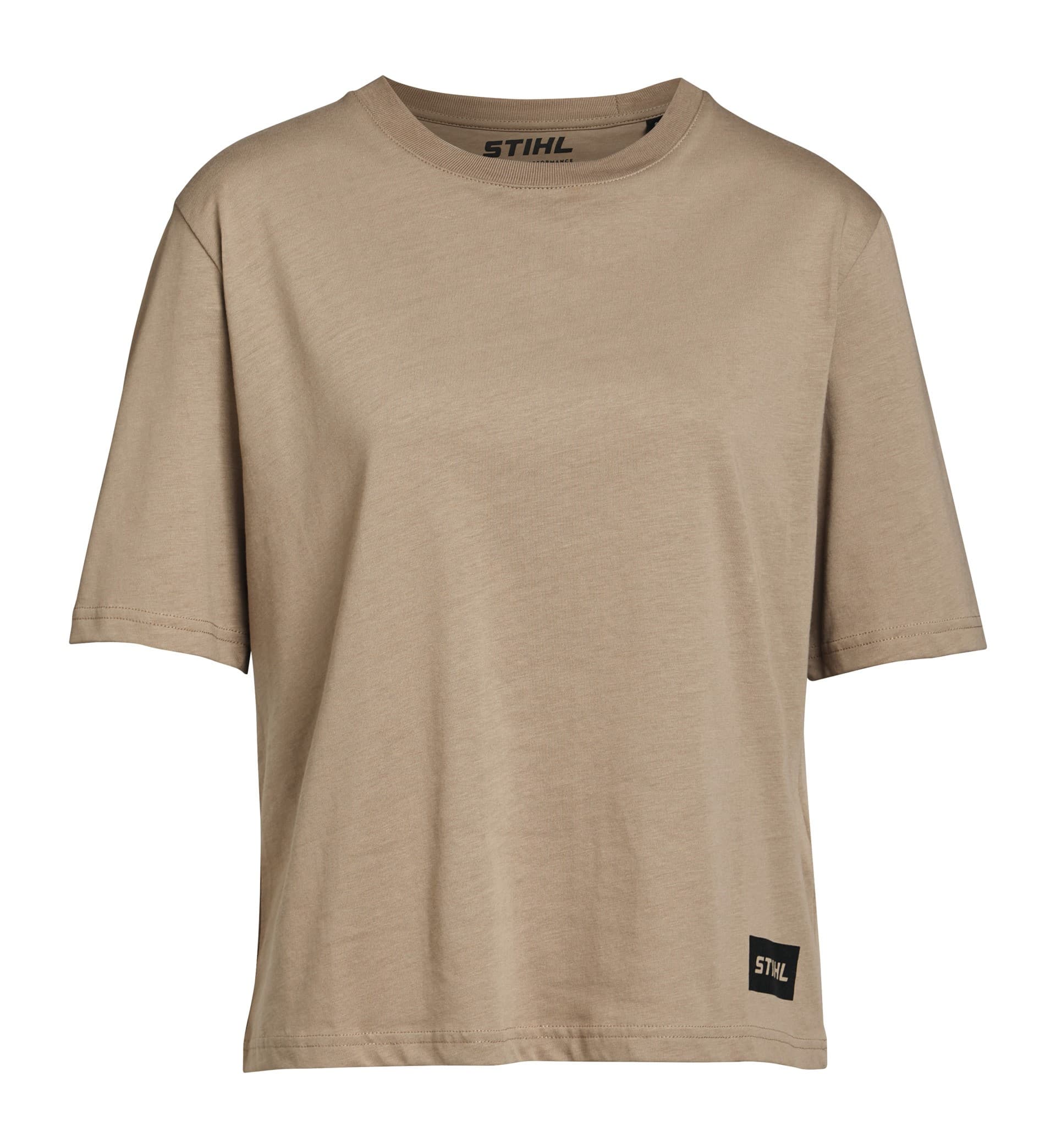 STIHL T-SHIRT SZ DAMES SUSTAINABLE BASIC GROEN