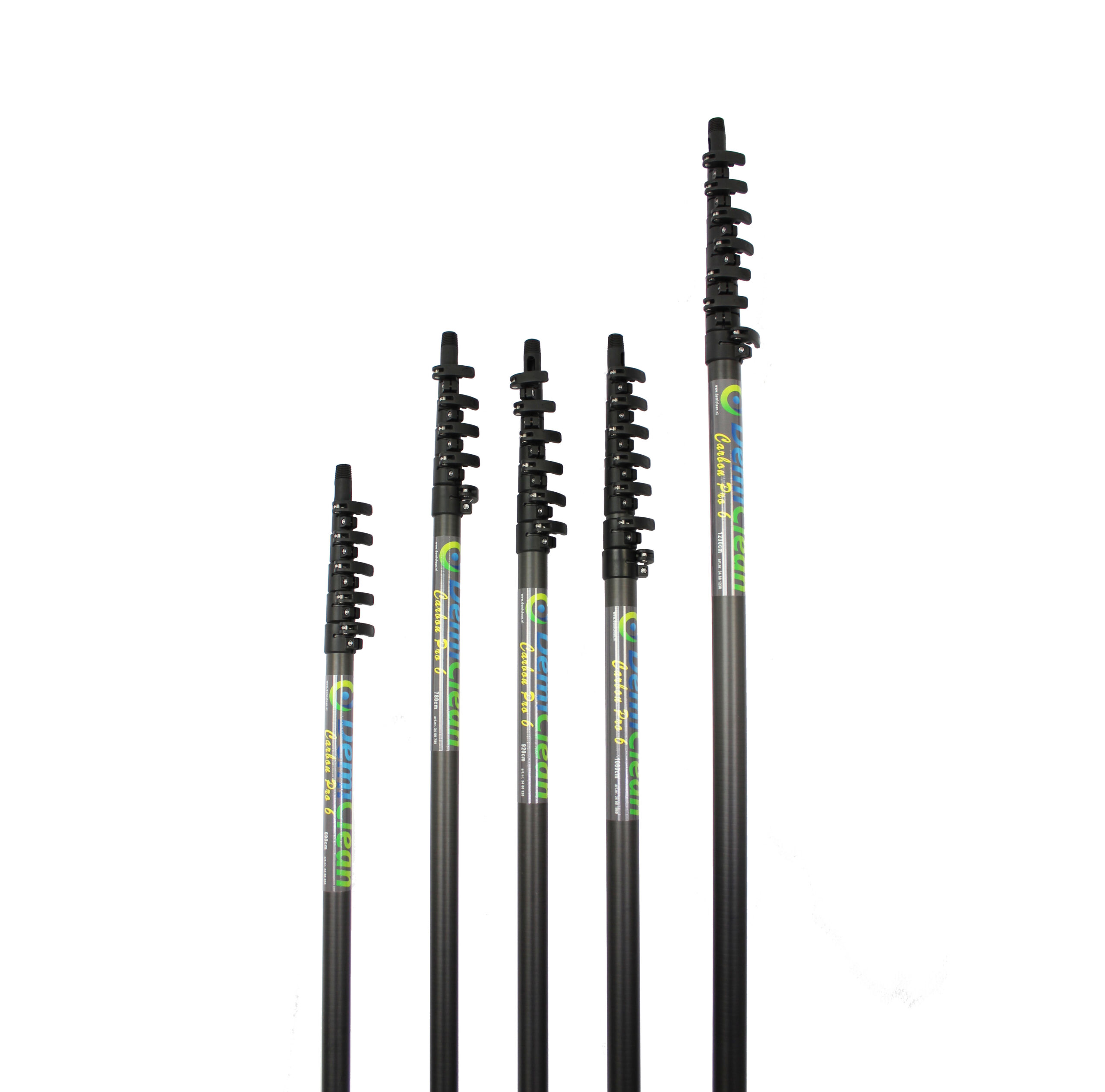 DEMICLEAN CARBON PRO 6 TELESCOOPSTEEL