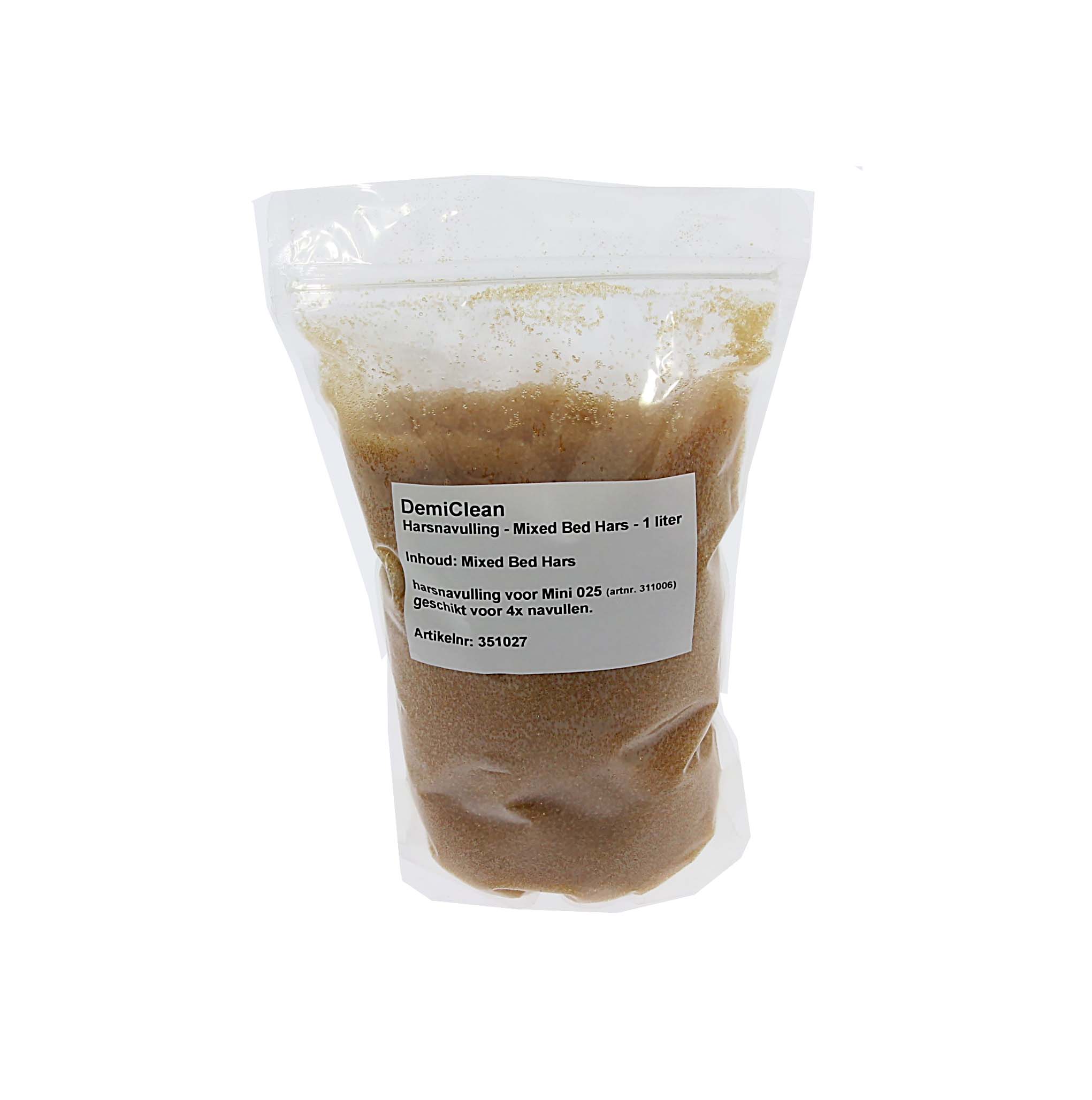 DEMICLEAN HARSNAVULLING – MIXED BED HARS – 1 LITER