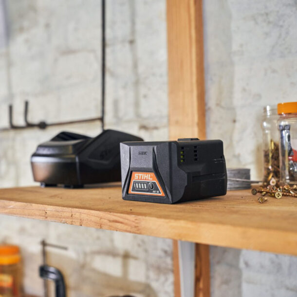 Correcte Opslag van STIHL Lithium-ion-accu’s