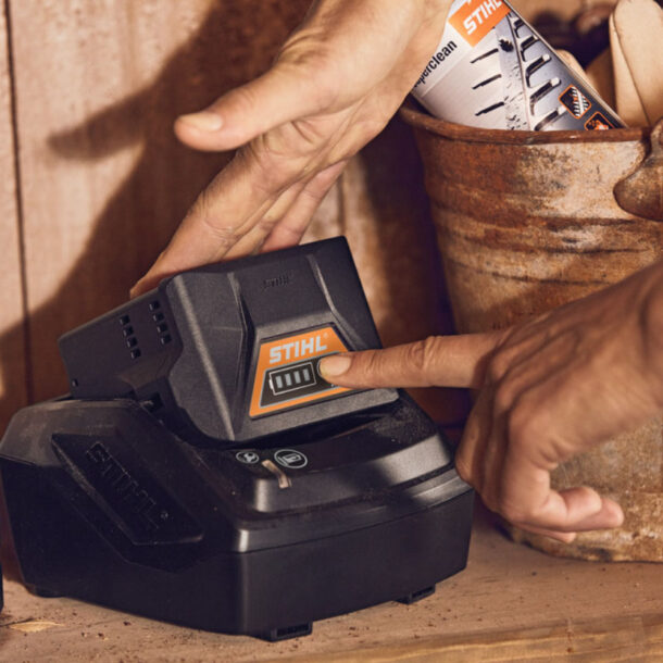 Correcte Opslag van STIHL Lithium-ion-accu’s