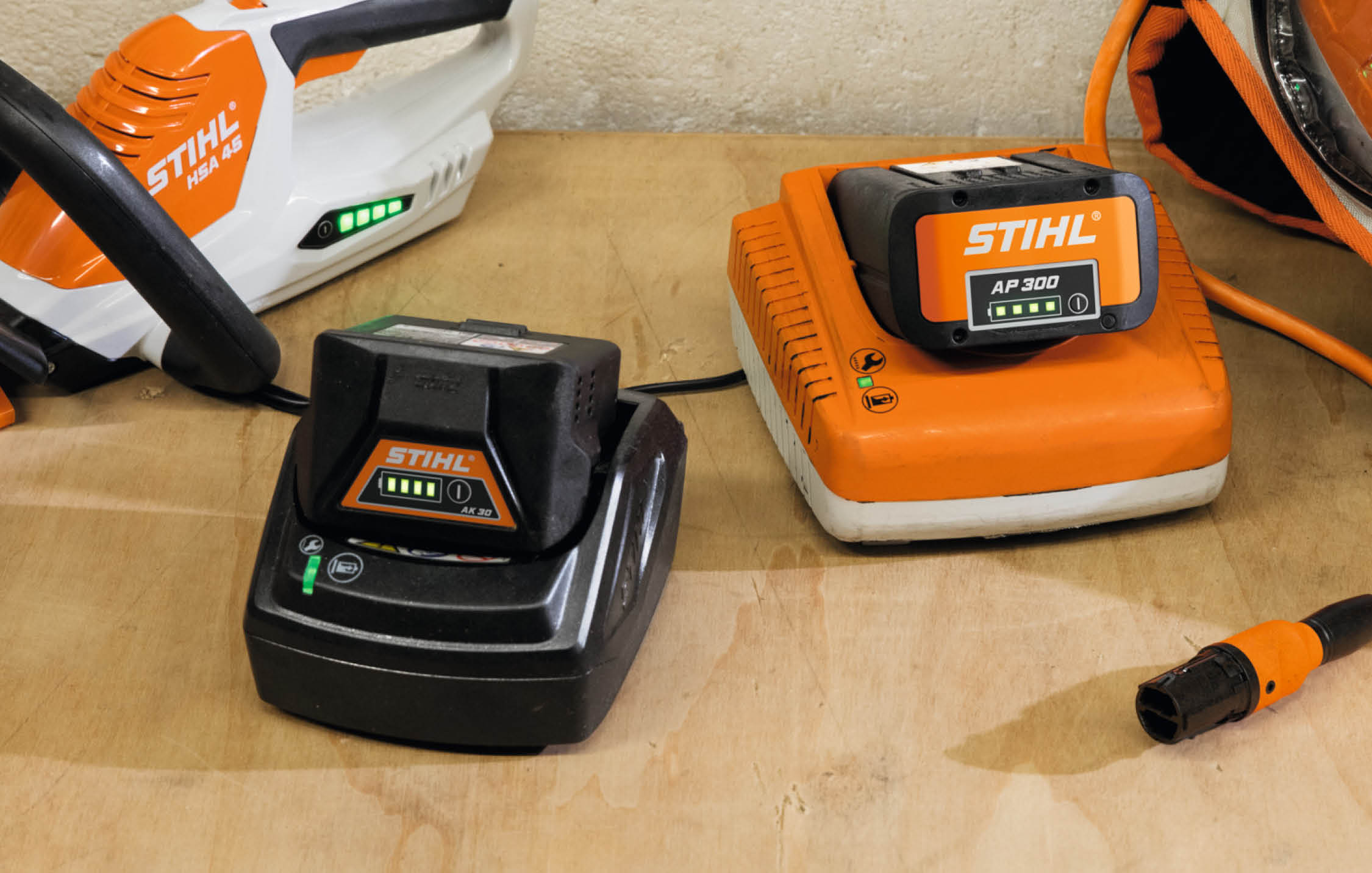 Correcte Opslag van STIHL Lithium-ion-accu’s
