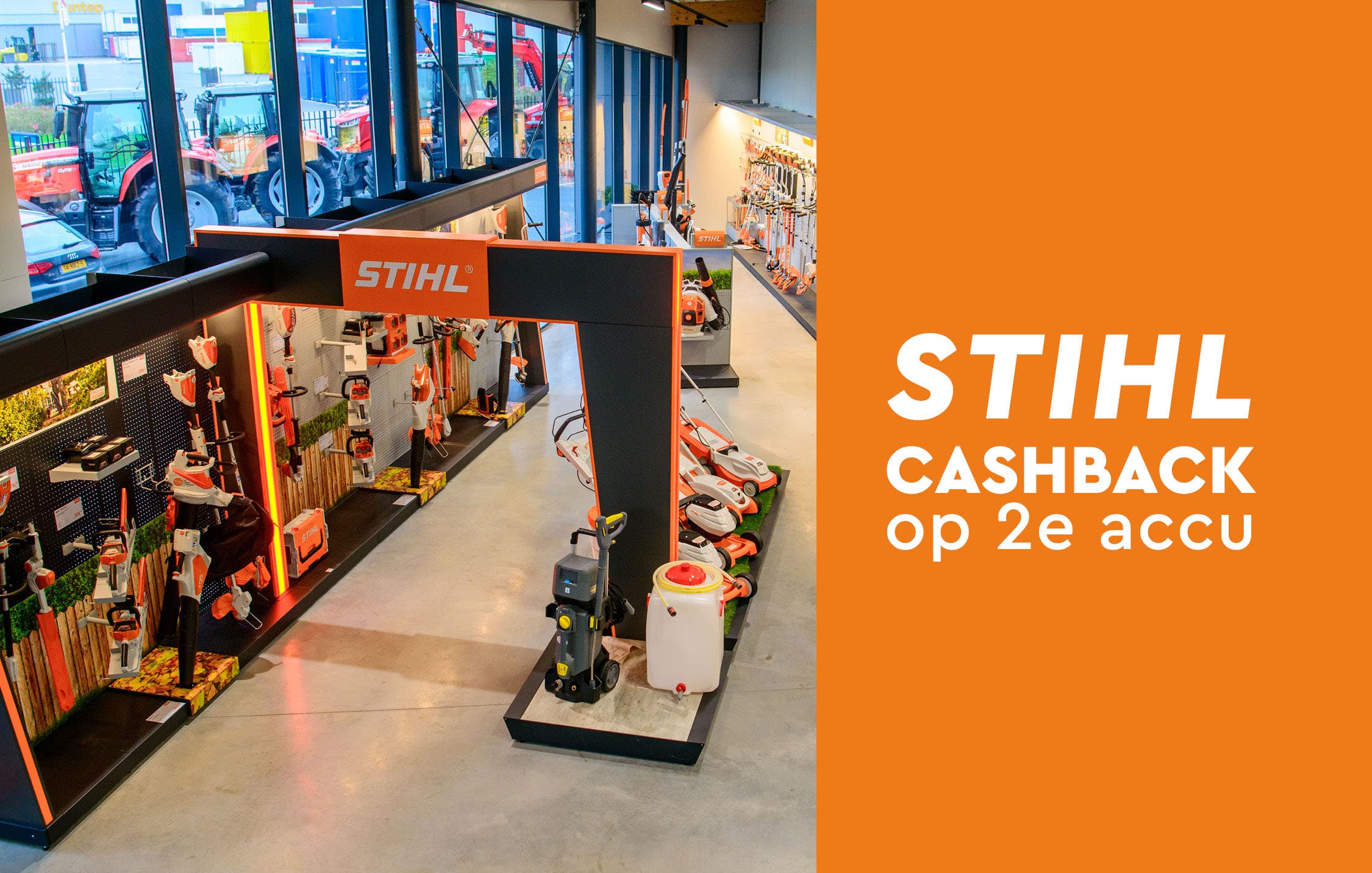 STIHL Cashback op 2e accu