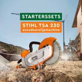 STIHL TSA 230 ACCUDOORSLIJPMACHINE SET