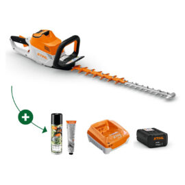 STIHL HSA 100 HEGGENSCHAAR COMBISET MET AP 30.0 ACCU EN AL 301 LADER